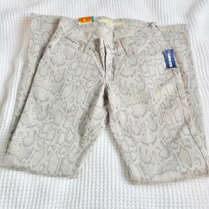 Old Navy Rockstar Skinny Jeans Snake Print 2